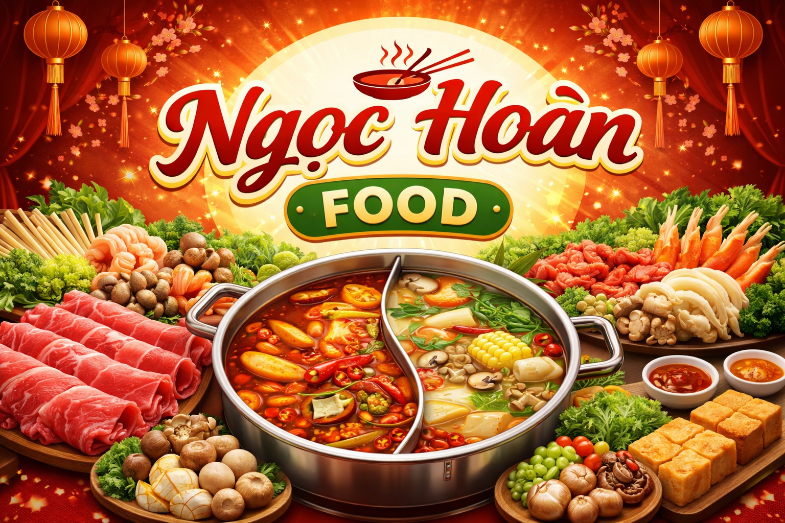 Ngọc Hoàn Food Logo